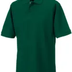 Hardwearing Polykatoenen Polo, bottle green — productfoto 4