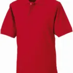 Hardwearing Polykatoenen Polo, classic red — productfoto 7