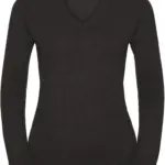 Ladies V-Neck Sweater RU710F Custom Quick-Dry Cotton XS-XXL — product photo 8