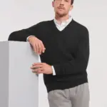 V-neck Knitted Pullover