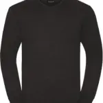 Custom V-neck Knitted Pullover RU710M CottonBlend S-XXL — product photo 8
