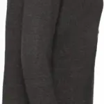 Ladies' gebreid vest met V-hals, charcoal marl — productfoto 6