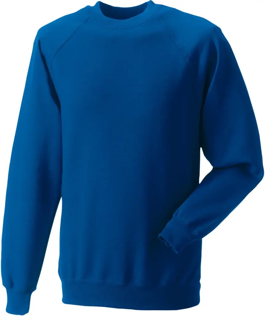 Classic Sweater met ronde hals, bright royal — productfoto 5