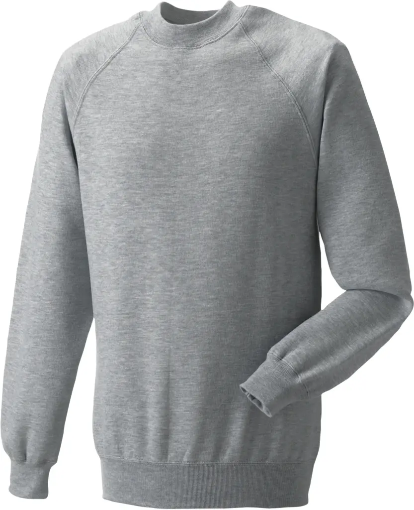 Classic Sweater met ronde hals, light oxford — productfoto 9