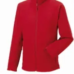 Men's Full Zip Outdoor Fleece, classic red — productfoto 4