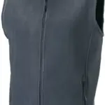 Men's Outdoor Fleecegilet, convoy grey — productfoto 4