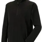 1/4 Zip Outdoor Fleece, black — productfoto 3