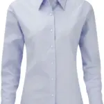 Ladies' Long Sleeve Easy Care Oxford Shirt, oxford blue — productfoto 7