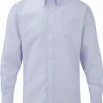 Mens' Long Sleeve Easy Care Oxford Shirt, oxford blue — productfoto 7