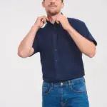 Men's Short Sleeve Easy Care Oxford Shirt