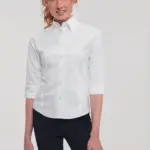 Ladies' 3/4 Sleeve Easy Care Fitted Shirt