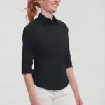 Ladies' 3/4 Sleeve Easy Care Fitted Shirt — productfoto 2
