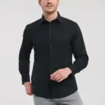 Men's Long Sleeve Easy Care Fitted Shirt — productfoto 2