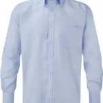Men's Long Sleeve Ultimate Non-iron Shirt, bright sky — productfoto 4