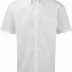 Men's Short Sleeve Ultimate Non-iron Shirt, white — productfoto 5