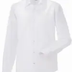 Men's Tailored overhemd met lange mouwen - Ultimate non iron, white — productfoto 5