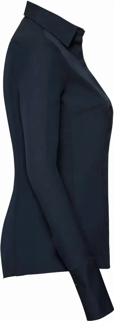 PS_RU960F-S_BRIGHTNAVY - Hidalgo-werbeartikel Ladies' Long Sleeve Ultimate Stretch, bright navy — productfoto 6