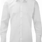 Men's Long Sleeve Ultimate Stretch, white — productfoto 7
