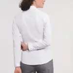 Ladies Long Sleeve Herringbone Shirt — productfoto 2