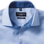 Herringbone overhemd met lange mouwen — productfoto 3
