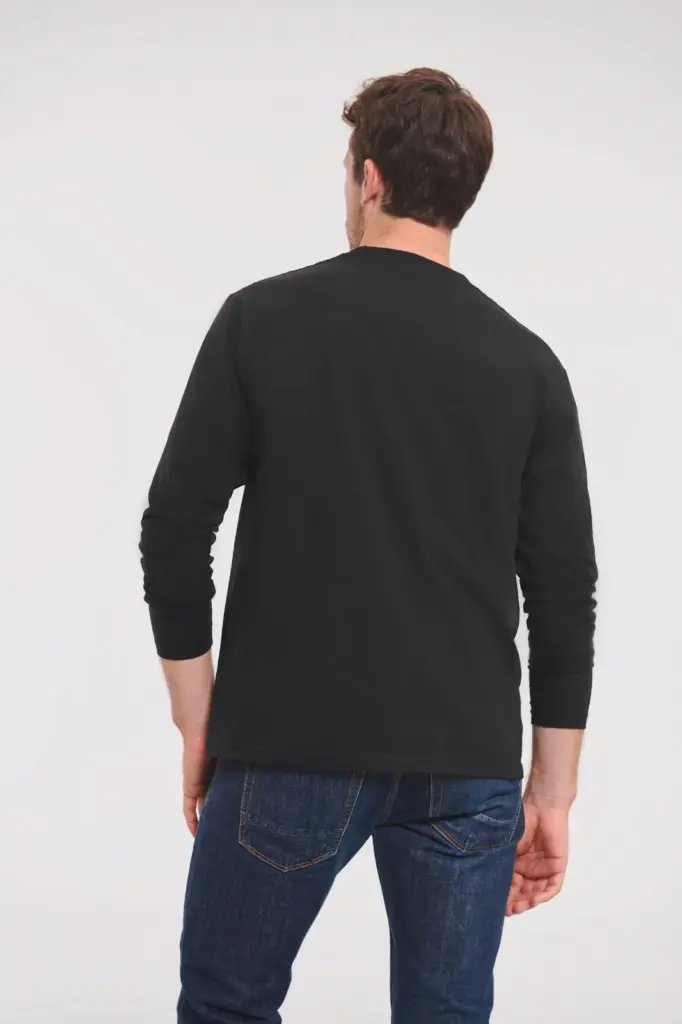 RUZT180L_2023 - Hidalgo-werbeartikel T-shirt Classic met lange mouwen — productfoto 2