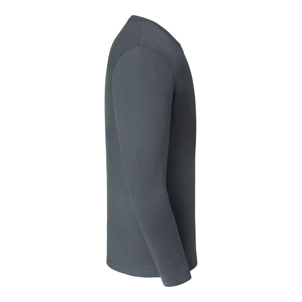 PS_RUZT180L-S_CONVOYGREY - Hidalgo-werbeartikel T-shirt Classic met lange mouwen, convoy grey — productfoto 4