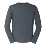 T-shirt Classic met lange mouwen, convoy grey — productfoto 5