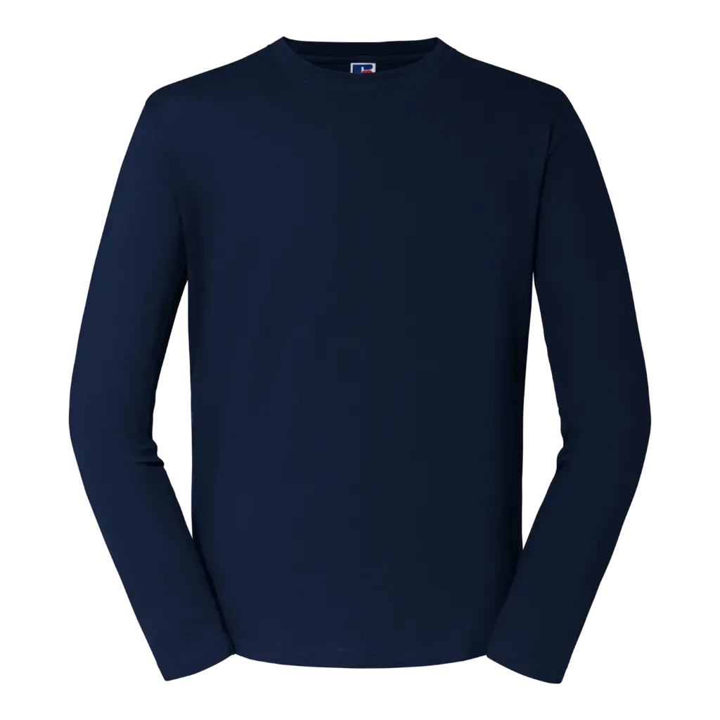 T-shirt Classic met lange mouwen, french navy — productfoto 6