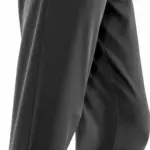 Mens slimfit joggingbroek, black — productfoto 3