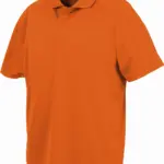 Performance aircool polo, flo orange — productfoto 6