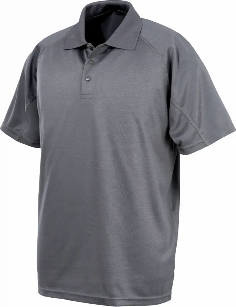 Performance aircool polo, grey — productfoto 8