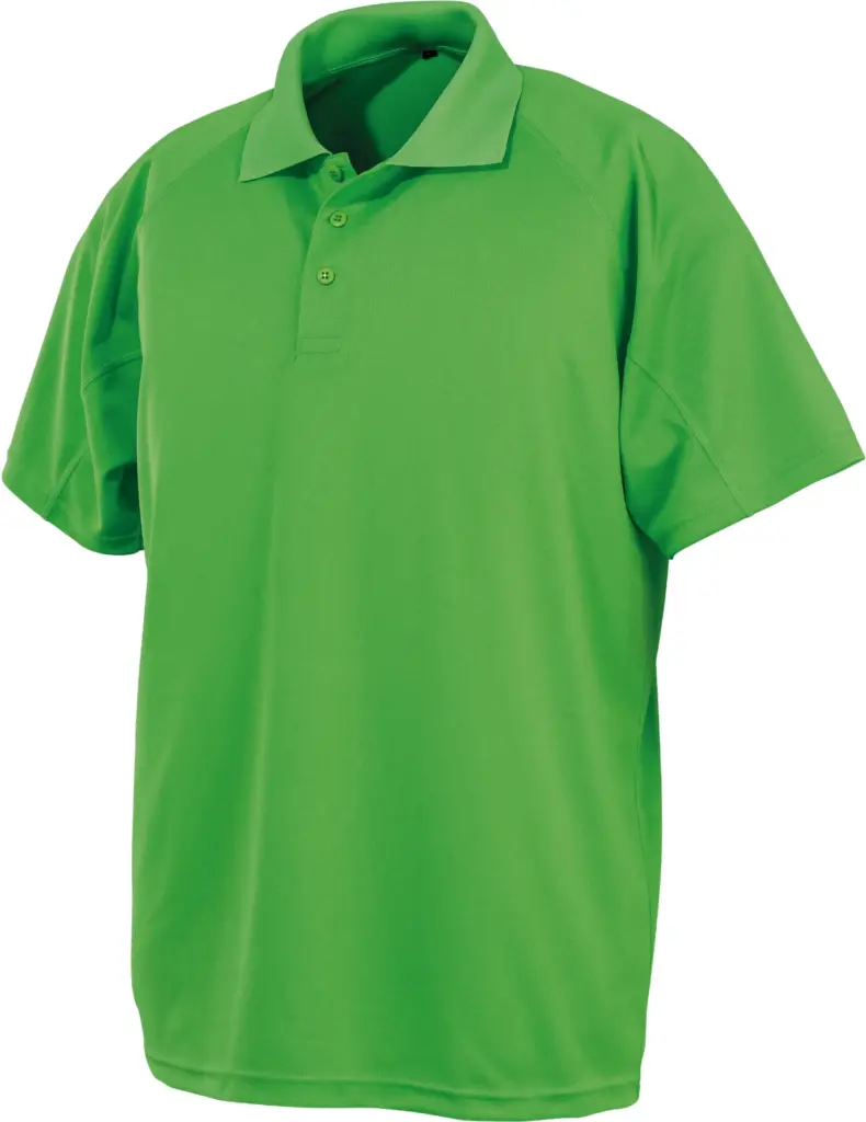 Performance aircool polo, lime — productfoto 9