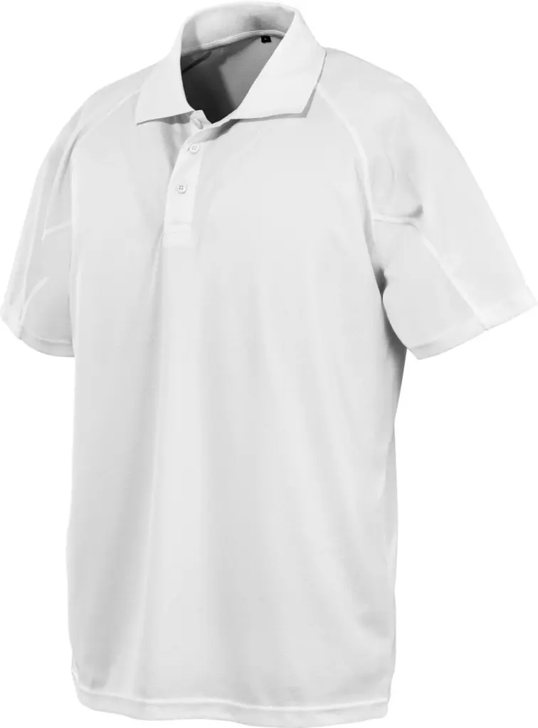 Performance aircool polo, white — productfoto 15