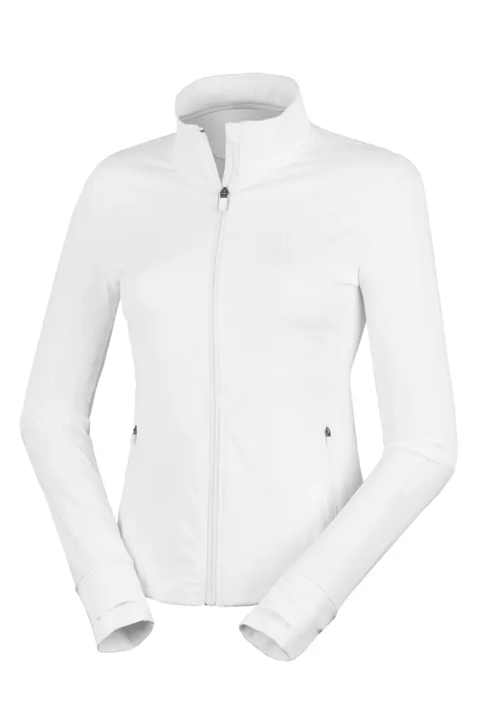 Dames sportjack, white — productfoto 7