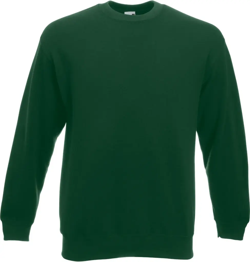 Classic Set-in Sweater (62-202-0), bottle green — productfoto 6