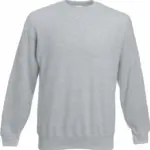 Classic Set-in Sweater (62-202-0), heather grey — productfoto 11