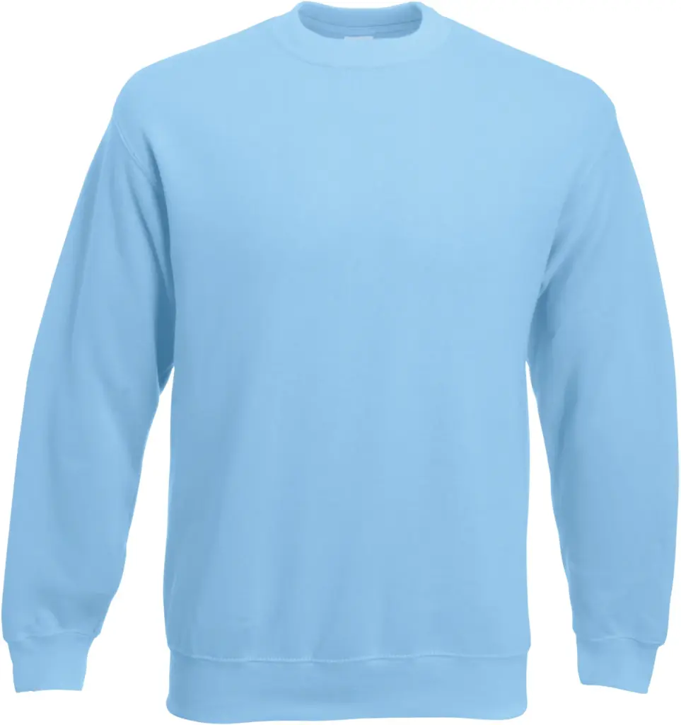 Classic Set-in Sweater (62-202-0), sky blue — productfoto 19