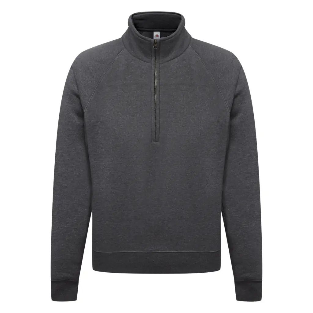 Custom Zip Neck Sweater SC165 Cotton Raglan S-4XL — product photo 13