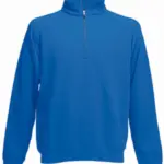 Premium Sweater met Ritskraag (62-032-0), royal blue — productfoto 11