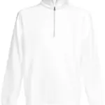 Premium Sweater met Ritskraag (62-032-0), white — productfoto 12