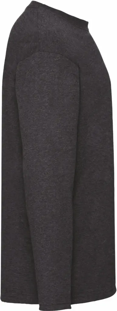 PS_SC201-S_DARKHEATHERGREY - Hidalgo Valueweight Long Sleeve T (61-038-0), dark heather grey — productfoto 6