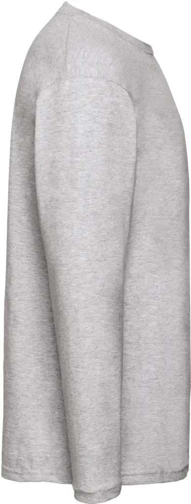 PS_SC201-S_HEATHERGREY - Hidalgo Valueweight Long Sleeve T (61-038-0), heather grey — productfoto 8