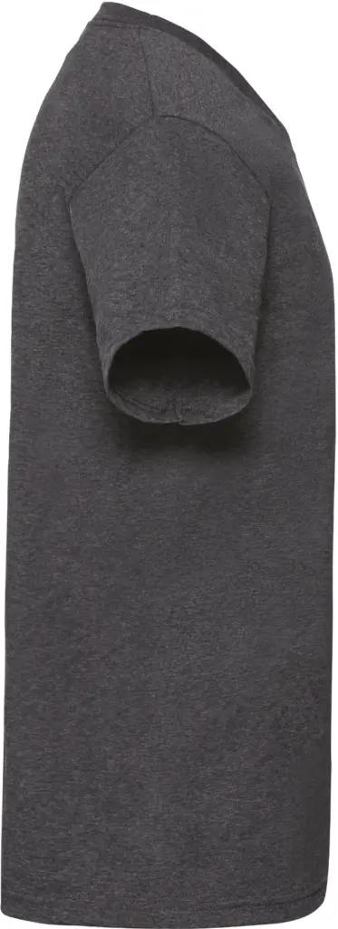 Men's Valueweight V-neck T-shirt (61-066-0), dark heather grey — productfoto 7