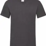Men's Valueweight V-neck T-shirt (61-066-0), dark heather grey — productfoto 15