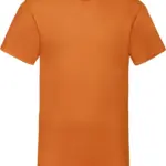 Men's Valueweight V-neck T-shirt (61-066-0), orange — productfoto 19