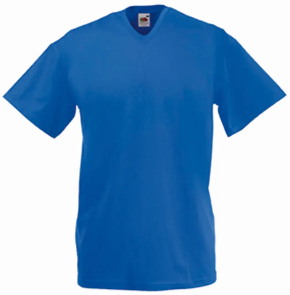 Men's Valueweight V-neck T-shirt (61-066-0), royal blue — productfoto 21