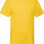 Men's Valueweight V-neck T-shirt (61-066-0), sunflower — productfoto 22
