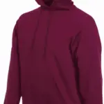 PS_SC244C_BURGUNDY - Hidalgo-werbeartikel Classic Sweater met capuchon (62-208-0), burgundy — productfoto 7