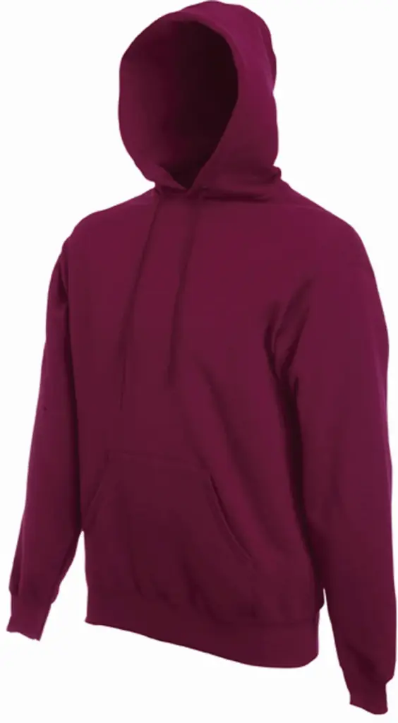 PS_SC244C_BURGUNDY - Hidalgo-werbeartikel Classic Sweater met capuchon (62-208-0), burgundy — productfoto 7