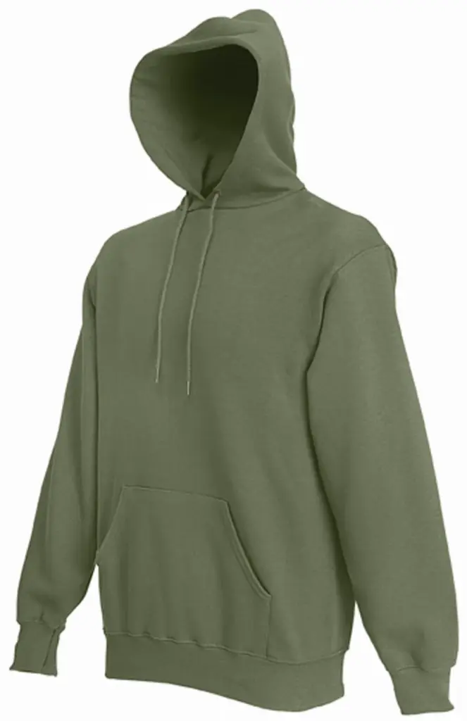 PS_SC244C_CLASSICOLIVE - Hidalgo-werbeartikel Classic Sweater met capuchon (62-208-0), classic olive — productfoto 8